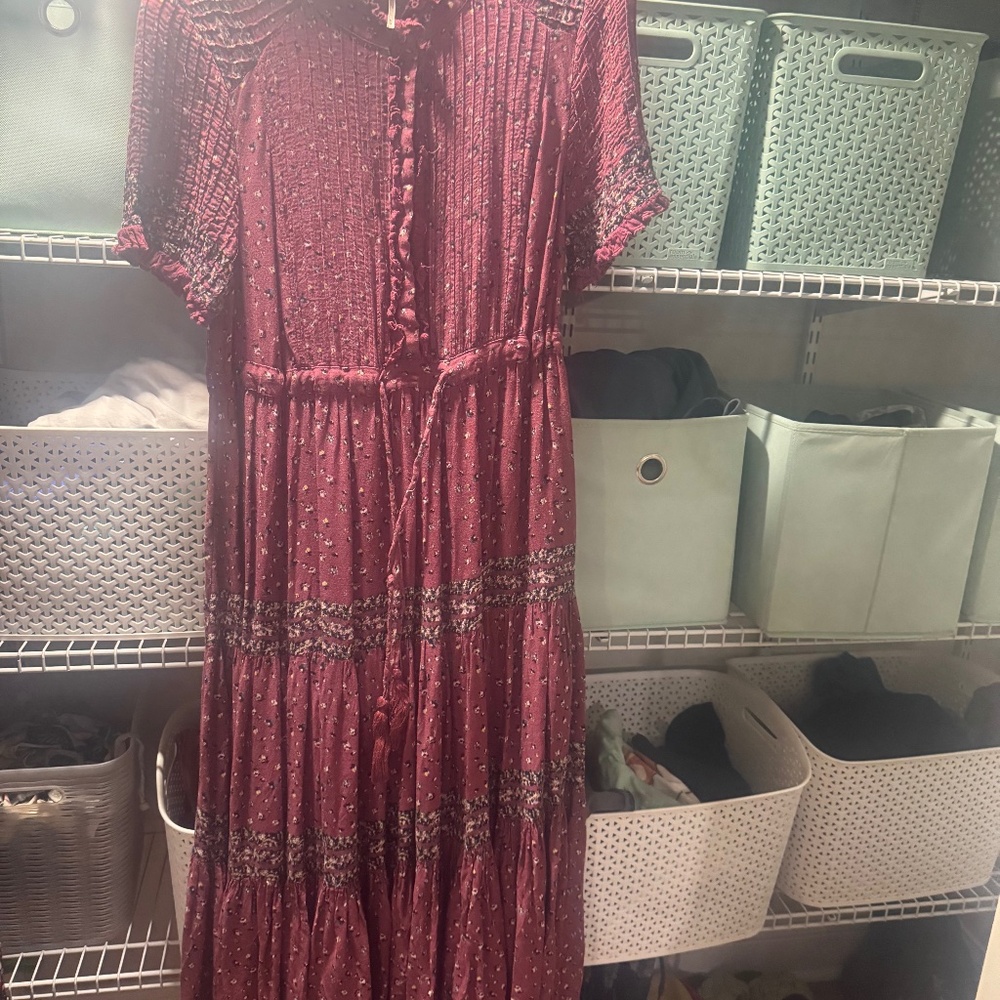 Free Peoples Dress Prairie Style Boho
